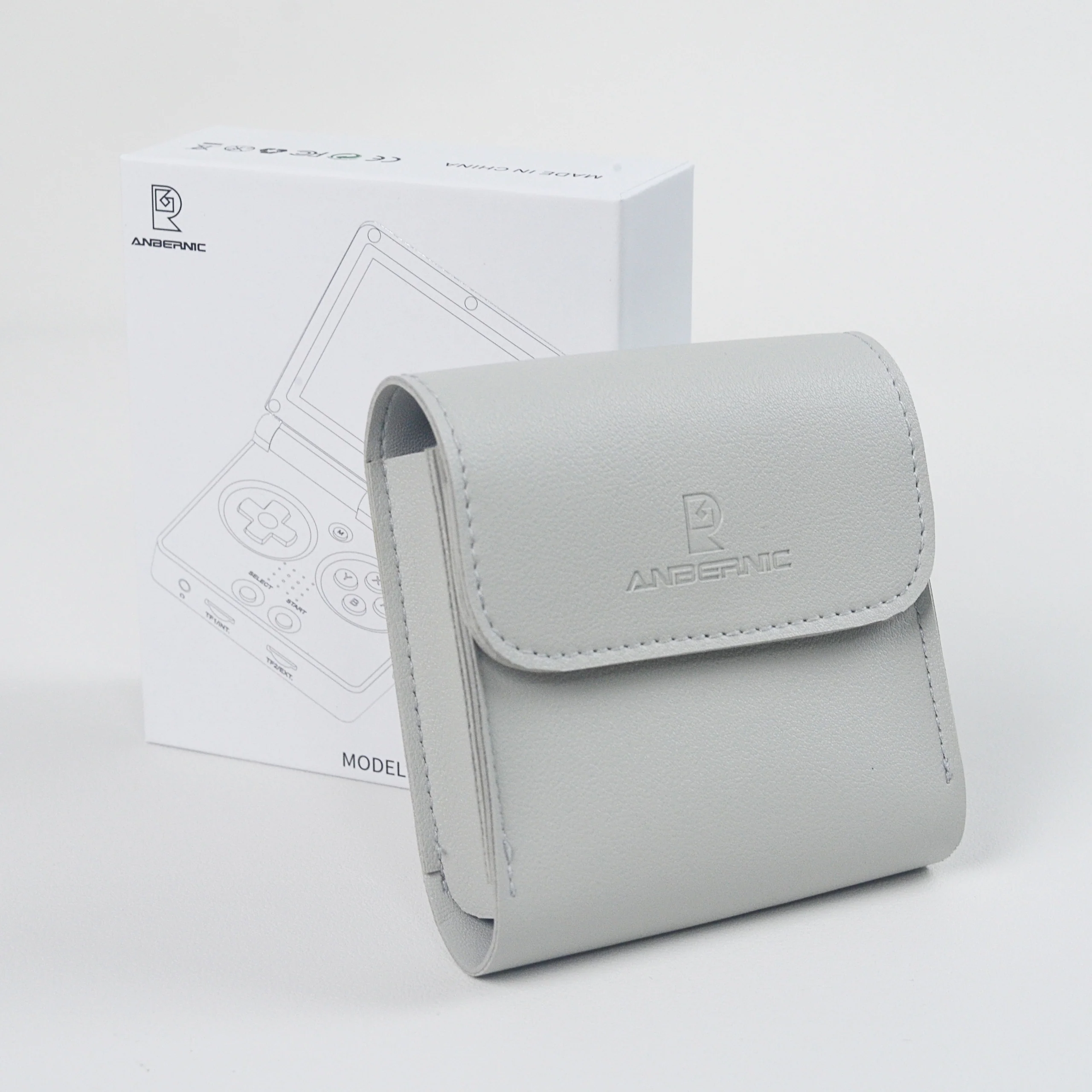 ANBERNIC RG35XXSP Leather Protective Bag