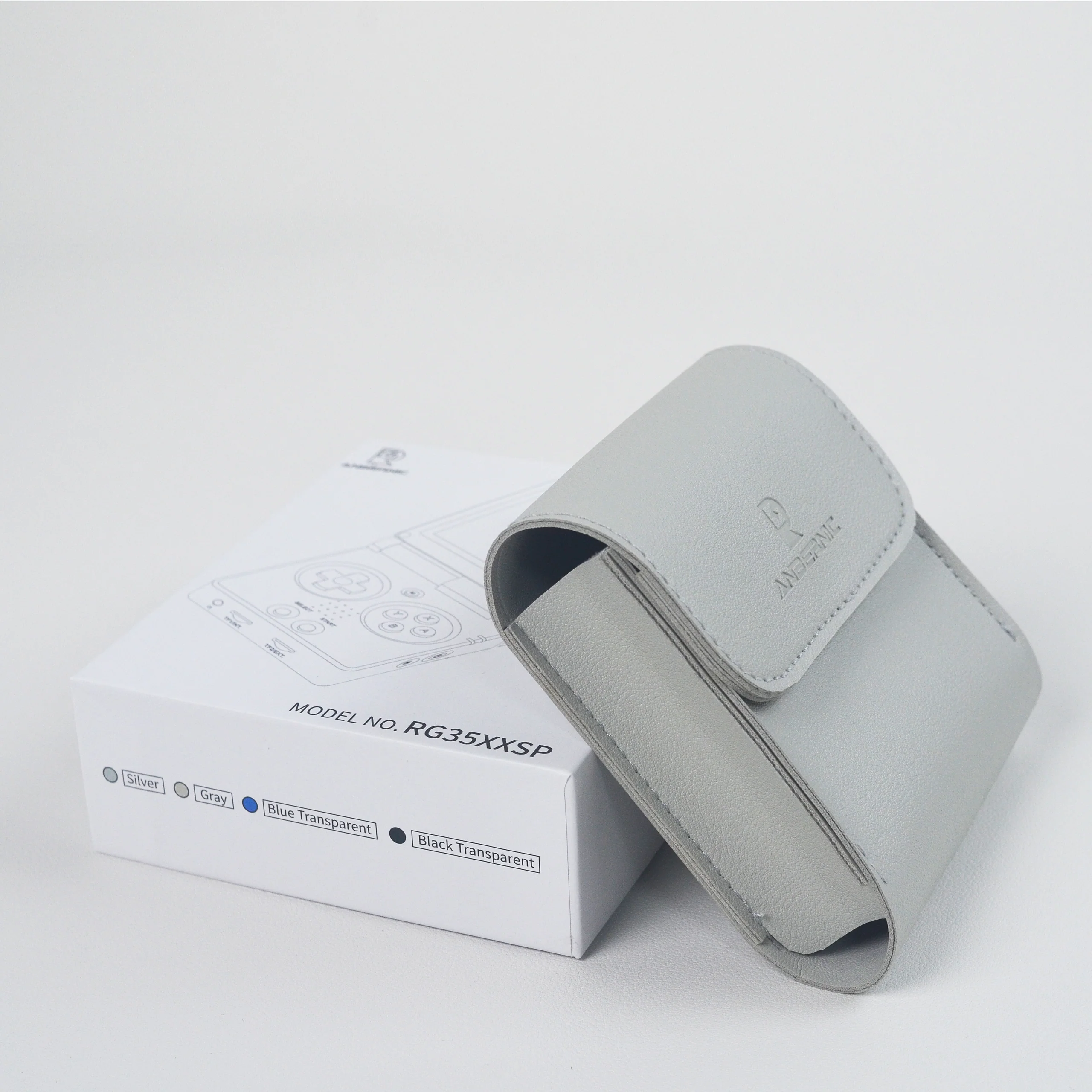 ANBERNIC RG35XXSP Leather Protective Bag
